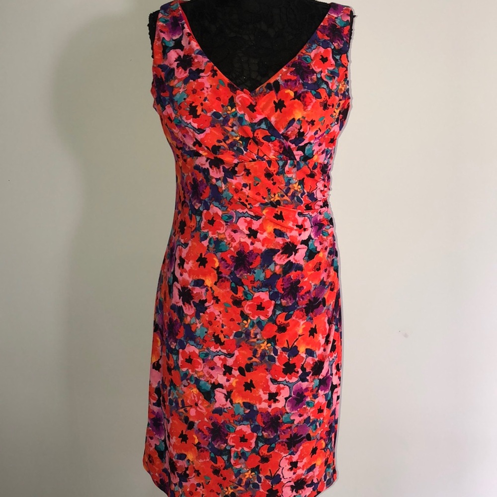 Evan-picone floral dress